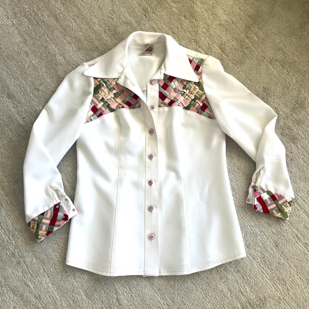 70's Funky & Unique Shirt/Jacket - Size Small/Medium - Domani - Musette's